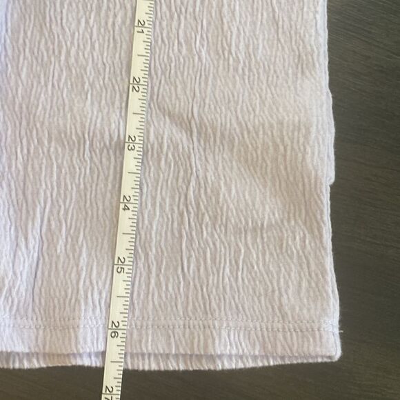 Ava Viv Women's Casual T-Shirt Short Sleeves V-Neck Levander Size 14W NWT - Picture 9 of 9